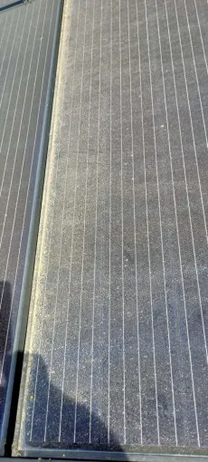 Nettoyage de panneaux solaires sur la commune d'Aire-sur-l'Adour, Aire-sur-l'Adour, Climexel